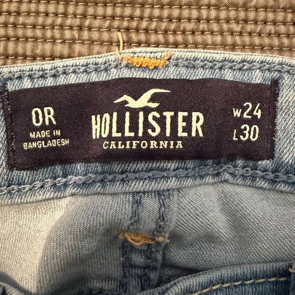 📦 Hollister Skinny Blue Jeans with Faded Distressing - Picture 11 of 11